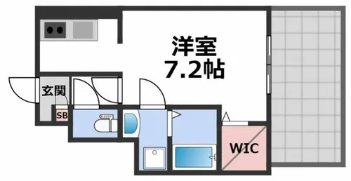 メゾンエーワン【1階】の間取り
