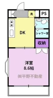 コーポ加月 A棟【2階】の間取り