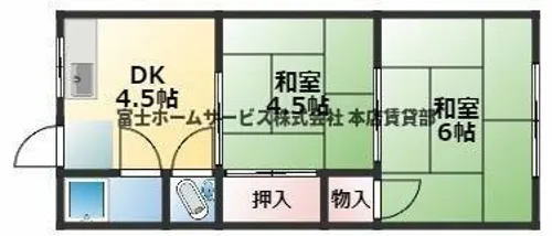 シャトレロジェ【4階】の間取り