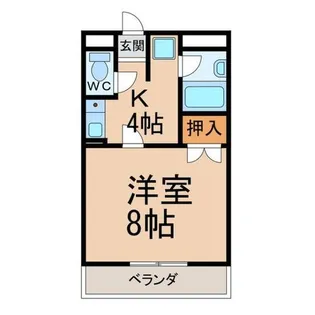 アペックス小牧【1階】の間取り