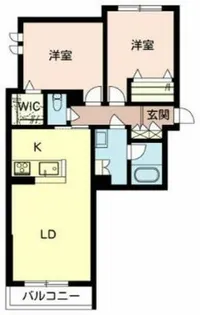 シャーメゾン アピ【203号室】の間取り
