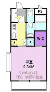 シェ・ソワ【1階】の間取り