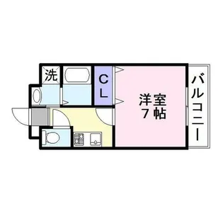 アージェント・コート【1階】の間取り