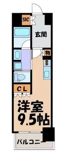 ヒヴィ・カーサ名駅西【6階】の間取り