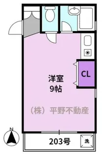 コーポレーヴ【1階】の間取り