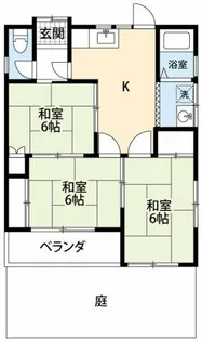畔柳裕子貸家【3号室】の間取り