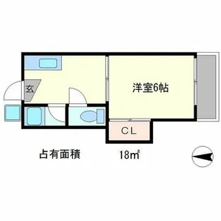 グラーベンハウゼ【2階】の間取り