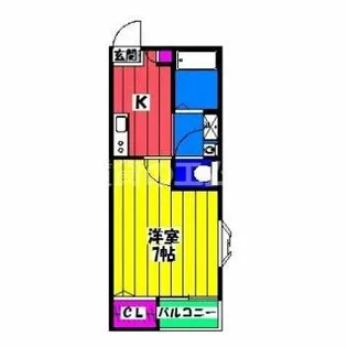 イル・グラッツィア美野島Ⅱ【401号室】の間取り