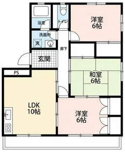 新栄マンション【201号室】の間取り
