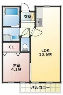 メッセージ【2階】の間取り