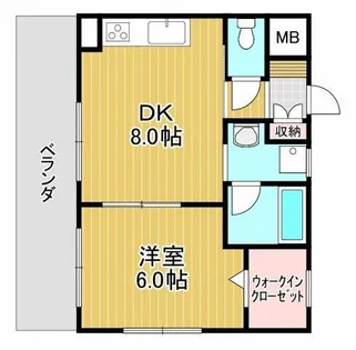 サンファミリー【1階】の間取り