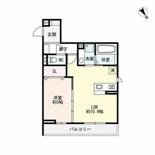 GRAND AGUN【1階】の間取り