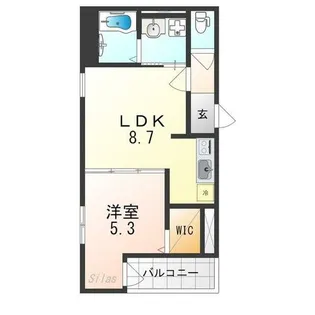 フジパレス堺鳳中町ノース【2階】の間取り