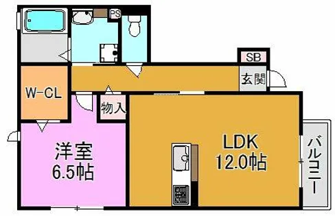 グランシャリオⅡ【1階】の間取り