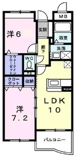 サニーヒル【0304号室】の間取り