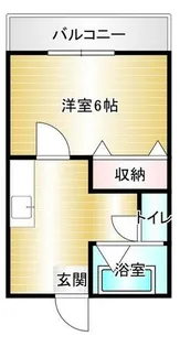 ラフォーレハイムⅡ【201号室】の間取り