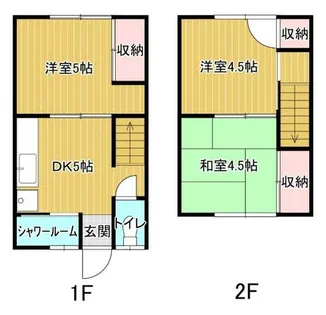 山口アパート【B-3号室】の間取り