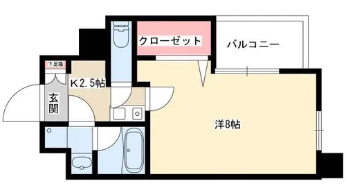LIVEMAX MOON【6階】の間取り