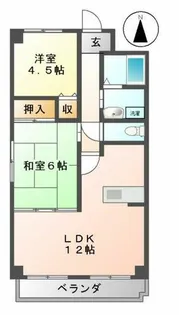 メゾン黒川【7階】の間取り