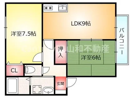 メゾン・ド・シュウ【2階】の間取り
