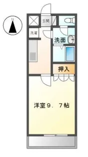 ラ・メゾン・アンジュ【1階】の間取り