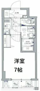 ファーストステージ梅田WEST【4階】の間取り