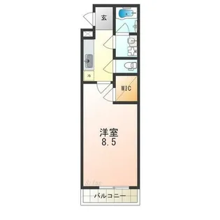 パルコート清水Ⅱ番館【1階】の間取り