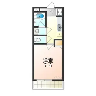 パルク浜寺【2階】の間取り