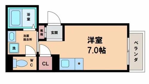 サウスメゾンM.M【2階】の間取り