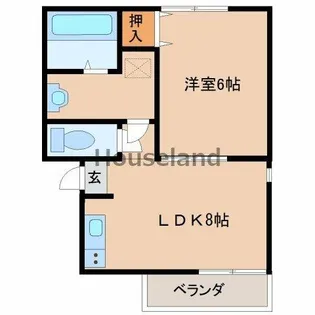 コープami【1階】の間取り