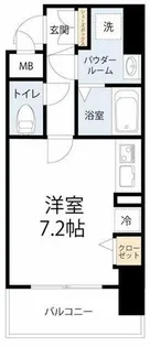 ロイヤルレジデンス北梅田【6階】の間取り