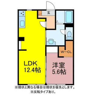 グランド・ソレーユ【1階】の間取り