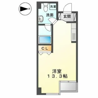 グラン・アベニュー栄【524号室】の間取り