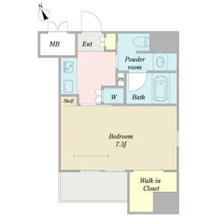 アビタシオン今池パルク【1001号室】の間取り