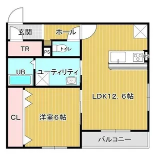 Premier Second【202号室】の間取り
