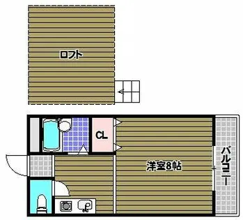 ロフトクラブ【1階】の間取り