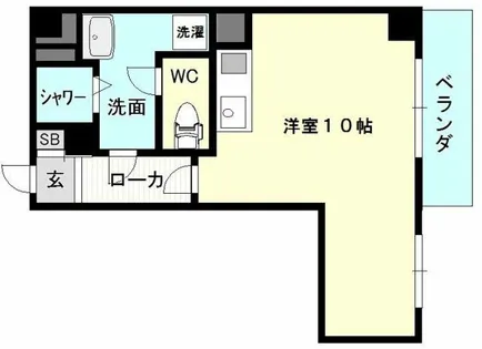 アムールみのり【4階】の間取り