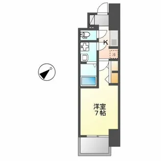S-RESIDENCE金山三丁目【1206号室】の間取り