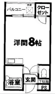 バーブルパーク【4階】の間取り