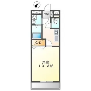 サンレジデンス (野洲市行畑2丁目)【2階】の間取り