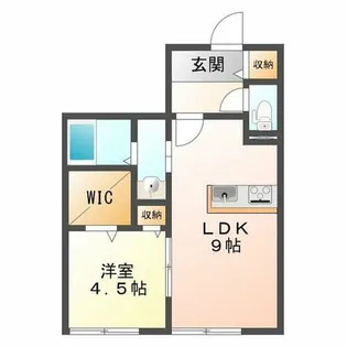ベリテ神戸【2階】の間取り