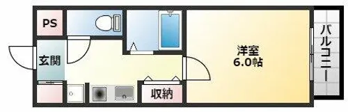 M・Sunrise【4階】の間取り