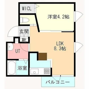 ラ・テラス【103号室】の間取り