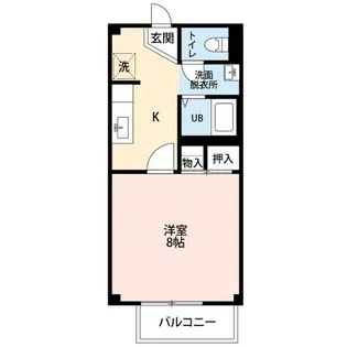 サン小牧【2階】の間取り