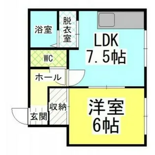 グリーンハイツ【1-1号室】の間取り