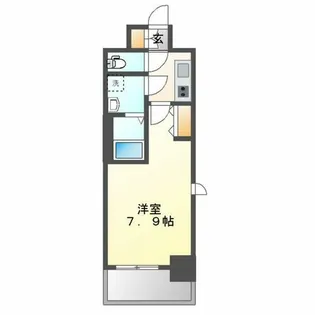メイクス新栄【11階】の間取り