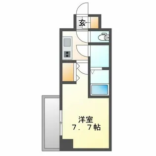メイクス新栄【603号室】の間取り