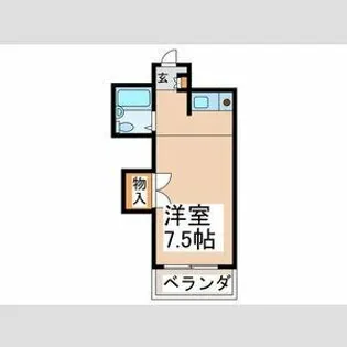 ヴィレッジ雅【3階】の間取り