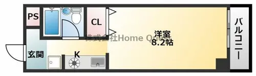 メゾン東大阪【3階】の間取り