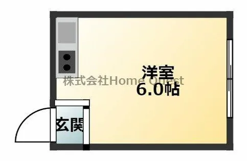 横山マンション【3階】の間取り